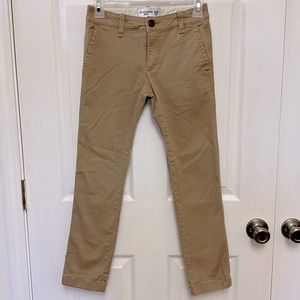 Abercrombie Kids Boy Khaki Pant size 9/10